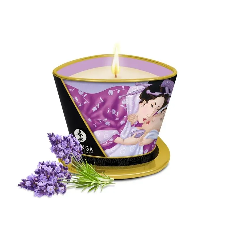Vela de Masaje Lavanda 170ml – Incienso, Velas de Masaje, Polvos...