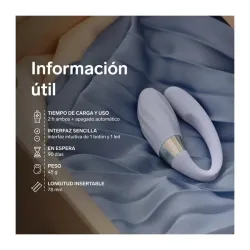 Juguete para Parejas Tiani Twist APP Sea Foam