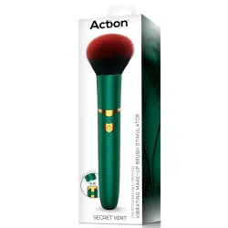 Secret Vert Estimulador Brocha de Maquillaje con Vibración Verde