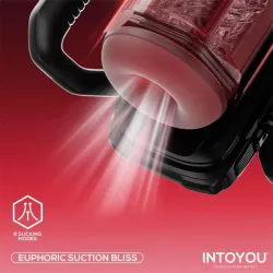 Vexor 3 in 1 Masturbador Masculino Succion, Empuje y Vibración USB-C