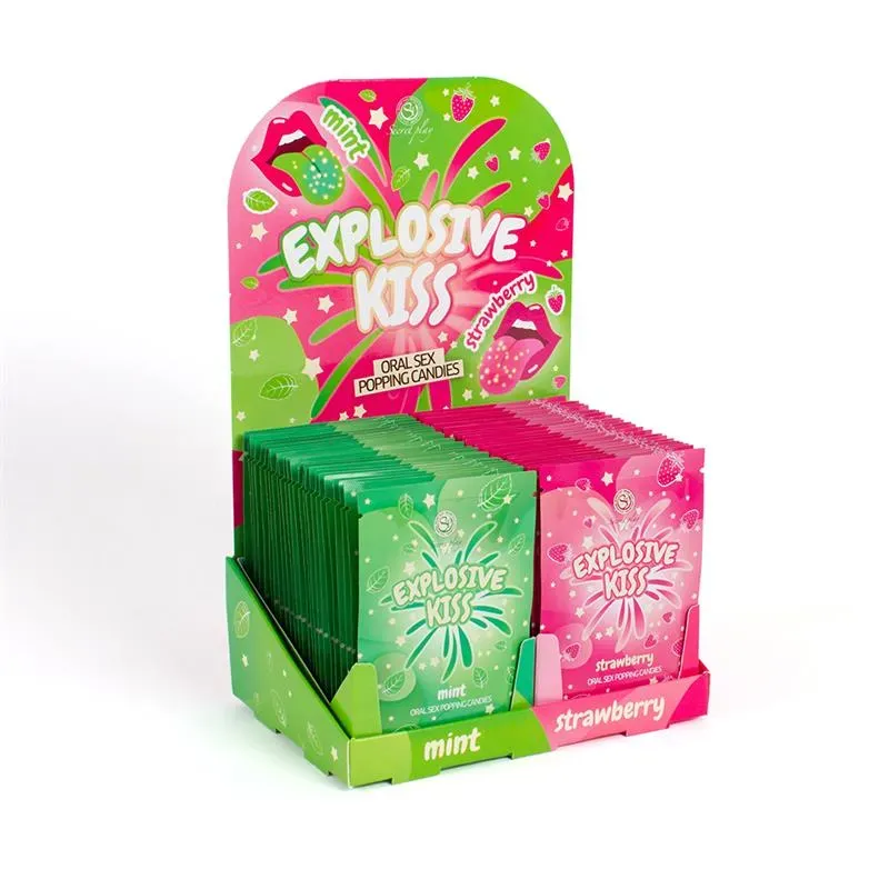 Caramelos Explosivos Sexo Oral Popping Candies Display 48 Unidades – Juegos Comestibles