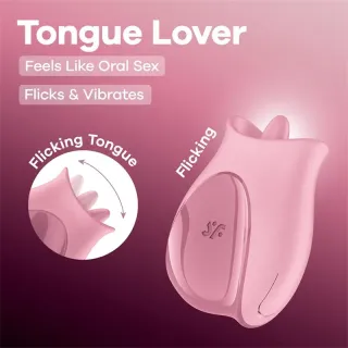 Tongue Lover Rosa