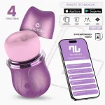 Mimi Estimulador con Licking, Biting, Succión y Vibración USB-C con APP