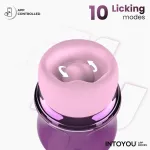 Mimi Estimulador con Licking, Biting, Succión y Vibración USB-C con APP