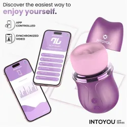 Mimi Estimulador con Licking, Biting, Succión y Vibración USB-C con APP