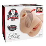 Masturbador con Vibración Double Pounder