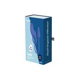 Dally Plug Anal con Anillo con Vibracion