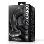 Orbyx Masajeador Prostático con Rotación, Vibración y Control Remoto