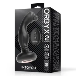 Orbyx Masajeador Prostático con Rotación, Vibración y Control Remoto