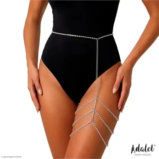 Lydia Liguero Plateado Talla Única