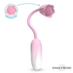 Florae Huevo Vibrador con Rosa Estimuladora