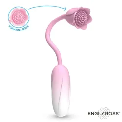 Florae Huevo Vibrador con Rosa Estimuladora