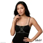 Ginevra Sujetador Plateado Talla Única