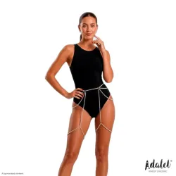 Sienna Liguero de Perlas Blancas Talla Única