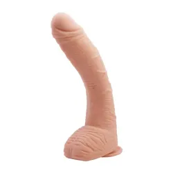 Alex Dildo con Testículos Punto G con Ventosa Natural