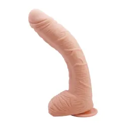 Alex Dildo con Testículos Punto G con Ventosa Natural