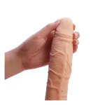 Alex Dildo con Testículos Punto G con Ventosa Natural