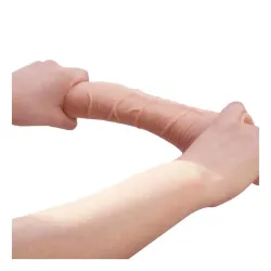 Alex Dildo con Testículos Punto G con Ventosa Natural