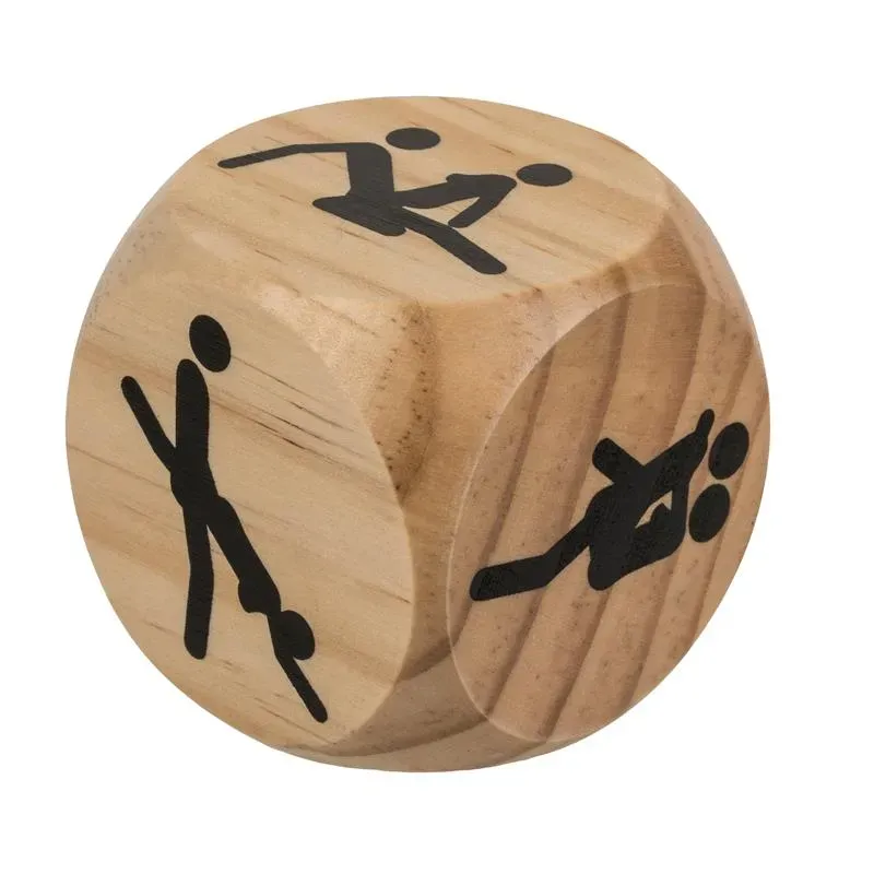 Dado Madera Kamasutra 6x6 cm – Dados