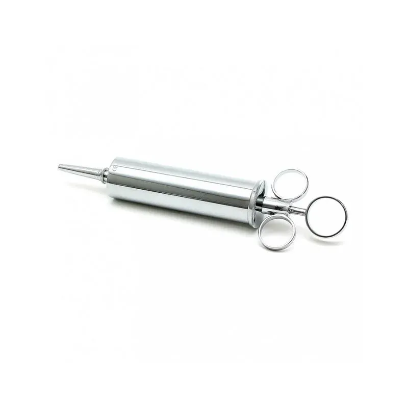 Jeringa Acero Chapado 100cc – BDSM/Accesorios