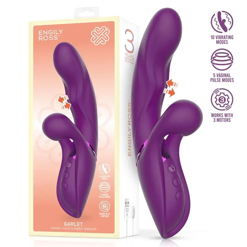 Garlet Vibrador con Bola de Pulsación 3 Motores – Vibradores