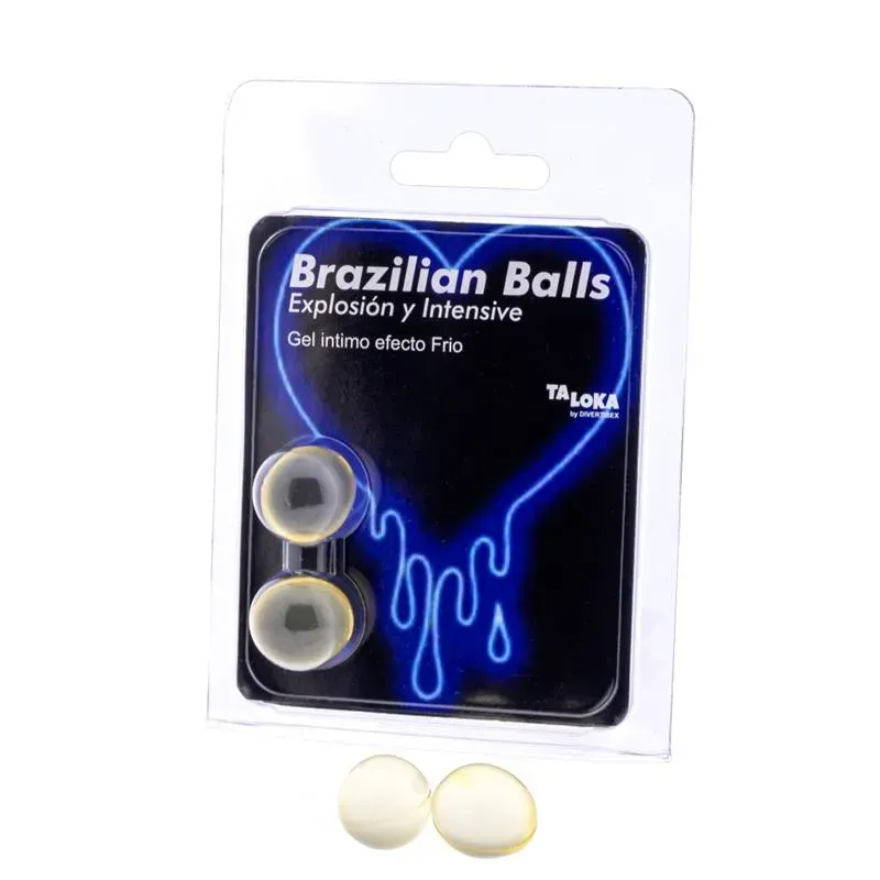 Set 2 Brazilian Balls Excitante Efecto Vibrante y Frío – Para el Baño