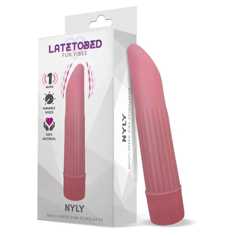 Nyly Estimulador Multi-Velocidad Rosa – Estimuladores