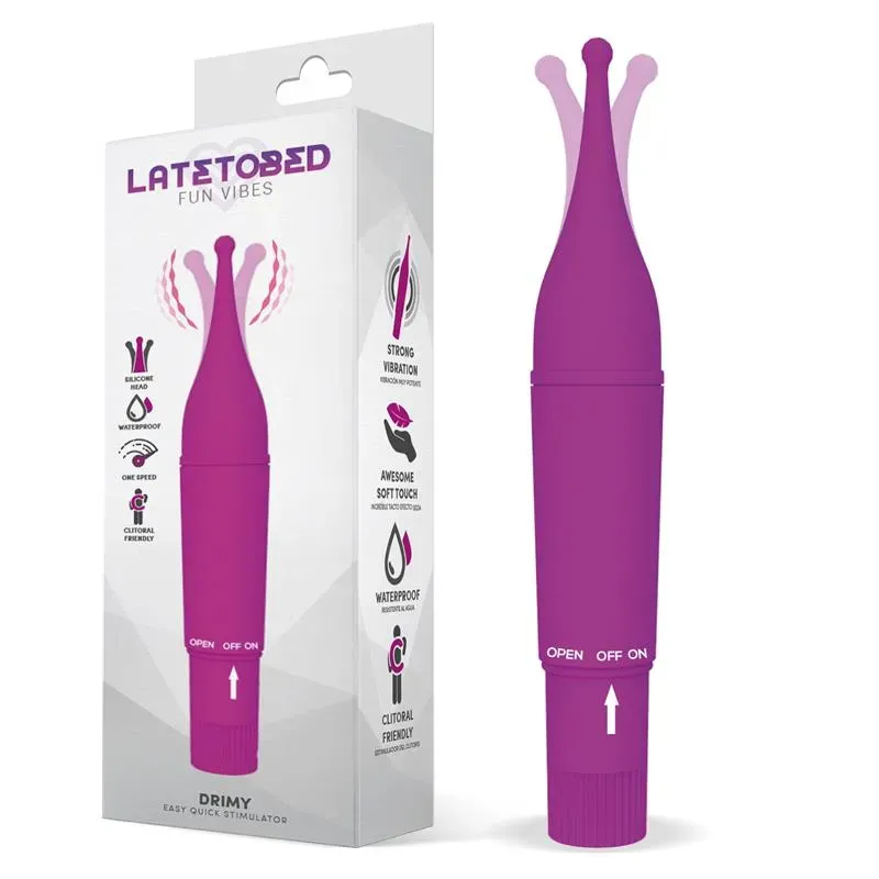 Drimy Estimulador Easy Quick Silicona Púrpura – Estimuladores