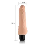 Vibrador Real Feel 7.5 Natural