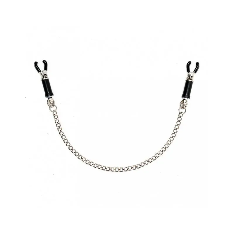 Pinzas para Pezones con Cadena Ajustable – BDSM/Pinzas Pezones