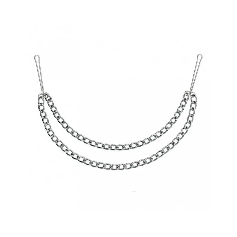 Pinzas para Pezones con Dos Cadenas – BDSM/Pinzas Pezones