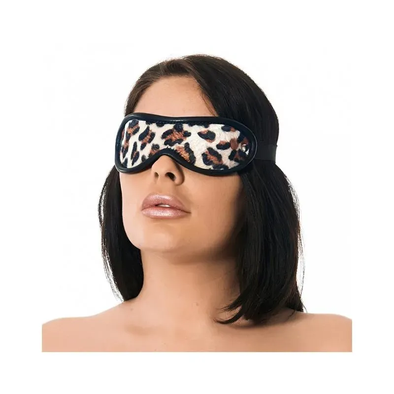 Antifaz con Estampado Leopardo Talla Única – Esposas y Antifaces