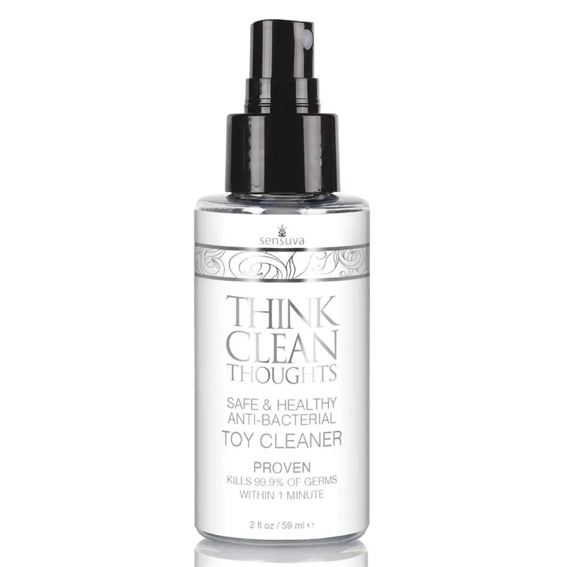 Think Clean Thoughts Limpiador Anti-Bacteriano 59ml – Limpieza y Mantenimiento