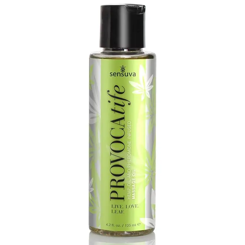 Aceite de Masaje con Aceite de Cáñamo e Infusión de Feromonas 120 ml – Parafarmacia