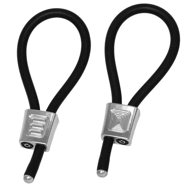 ElectraLoops Prestige Set de 2 Anillos para el Pene Plateado – Shock Therapy