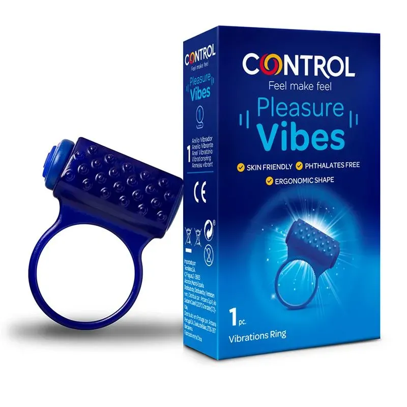 Anillo para el Pene con Vibración Pleasure Vibe – Anillos Pene
