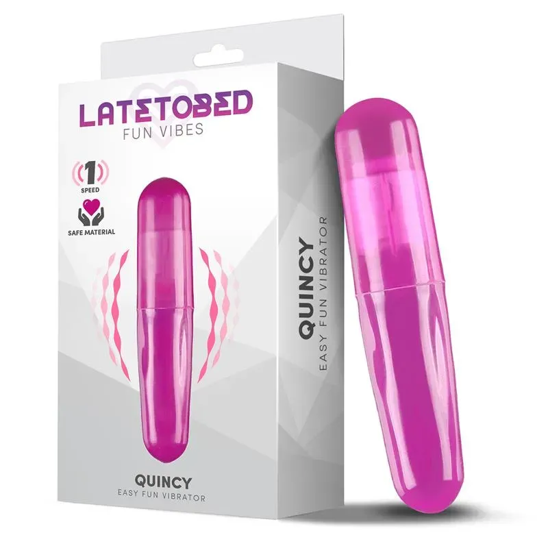 Quincy Bala Vibradora Easy Fun Púrpura – Balas Vibradoras
