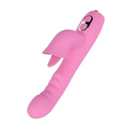 T-May Vibrador con Empuje y Movimiento Swing