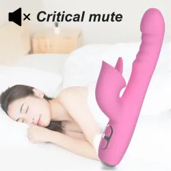T-May Vibrador con Empuje y Movimiento Swing