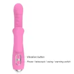 T-May Vibrador con Empuje y Movimiento Swing