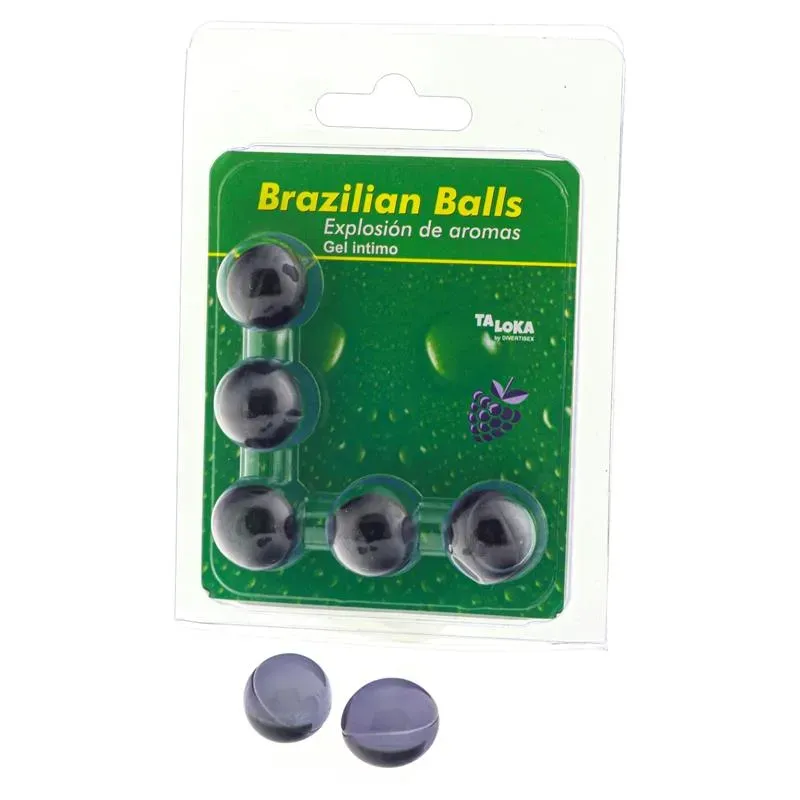 Set 5 Brazilian Balls Explosion Aroma Frutas Bosque – Para el Baño