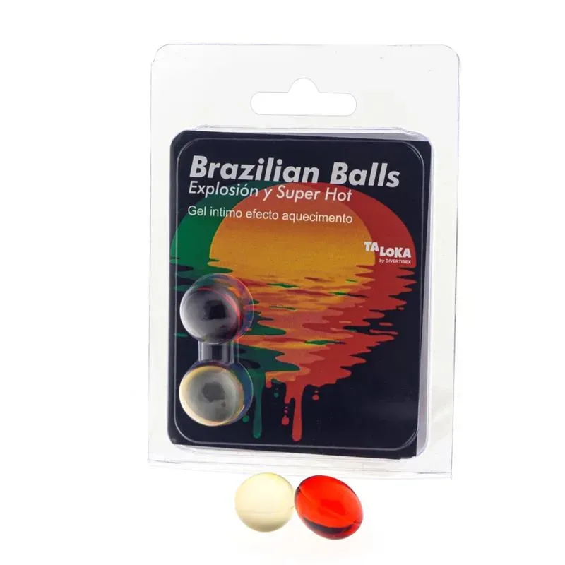 Set 2 Brazilian Balls Excitante Efecto Supercalentamieto – Para el Baño
