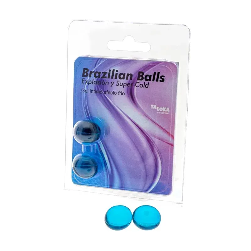 Set 2 Brazilian Balls Excitante Efecto Frío – Para el Baño