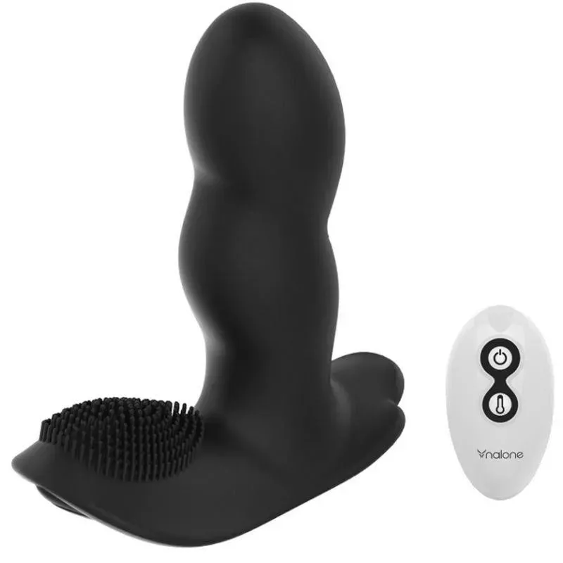 Masajedor Loli USB Silicona Negro – Anal