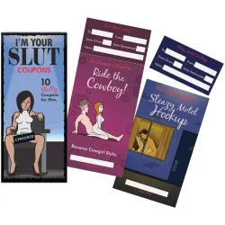 10 Cupones para Él Im Your Slut