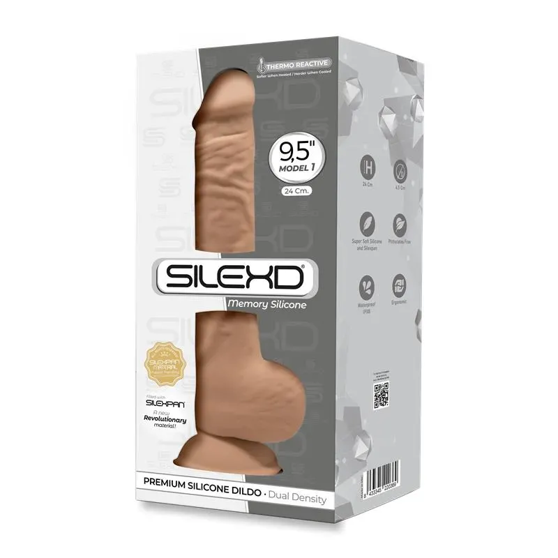 Dildo Dual Density Mod. 3 - 9.5 Caramel – Dildos