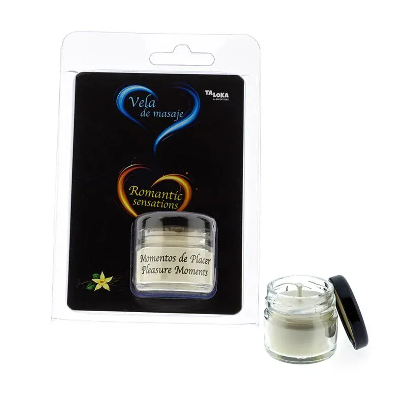 Vela de Masaje Aroma Vainilla 30 ml – Incienso, Velas de Masaje, Polvos...