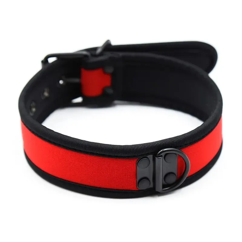 Collar de Neopreno Ajustable Rojo – Collares