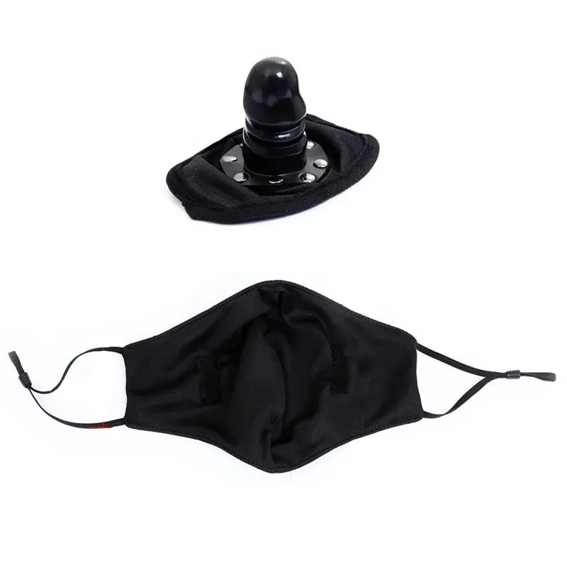 Mascarilla con Accesorio de Dildo Desmontable – BDSM/Accesorios