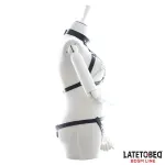 Set de Sujetador y Braguitas Bondage con Cadenas